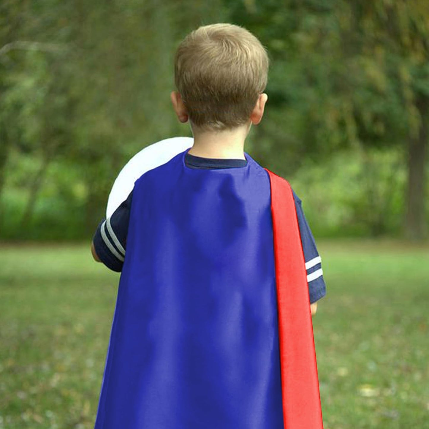 Mizzuco Superhero Capes for Kids – 2-Pack (Pink & Sea Blue) with Mask