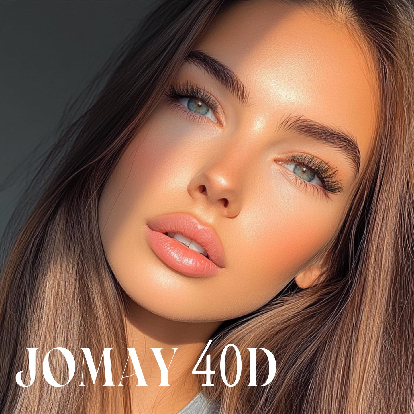 MJJOMAY JoMay Lash Clusters Kit 560Pcs – Wispy Volume Lashes with Bond & Seal, Tweezers & Glue, Beginner Friendly D Curl 10–18mm