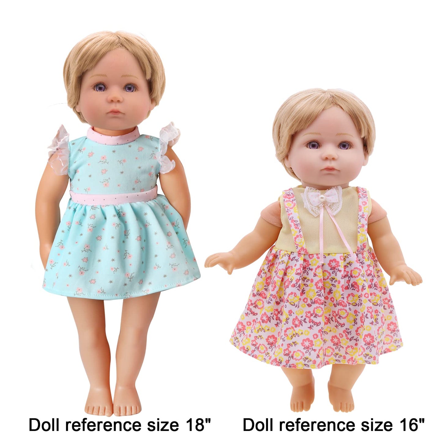 MLcnleS Alive Baby Doll Clothes & Accessories – 12 Sets for 12–16 Inch Dolls