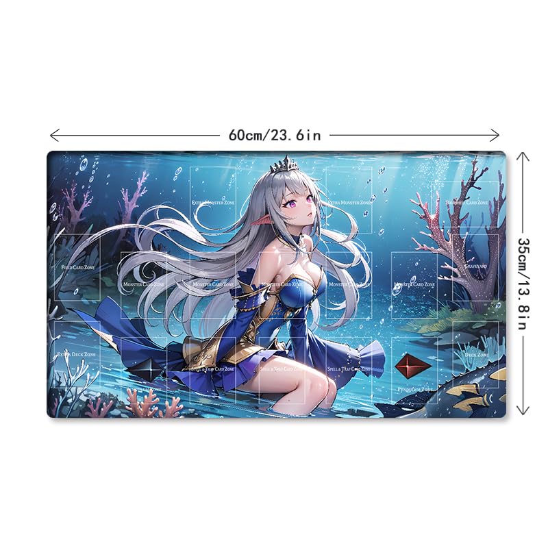Mlikemat Tearlaments Scheiren Playmat with Zones – Free Bag