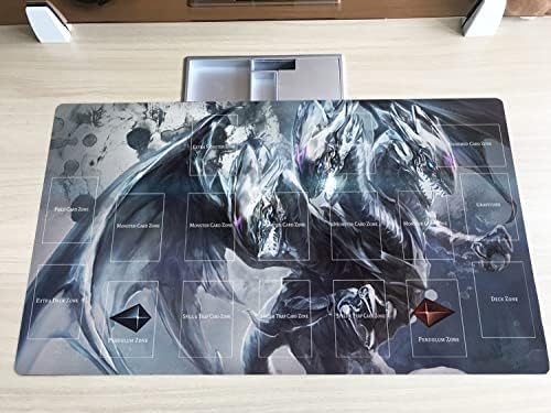 Mlikemat Blue-Eyes Ultimate Dragon Playmat | Mouse Pad for TCG CCG Duels + Free Bag