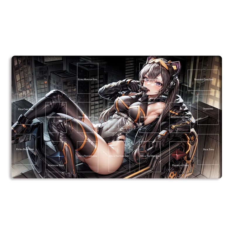 Mlikemat Playmat I:P Masquerena with Zones – Free Bag Included | TCG/OCG Mat ZD039-688-A
