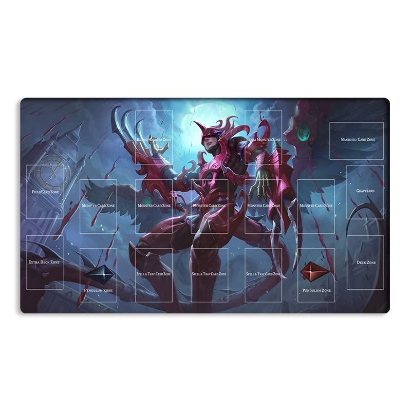 MLIKEMAT Playmat Destiny Hero Destroy Phoenix Enforcer – Zones + Free Bag (ZD039-318-A)