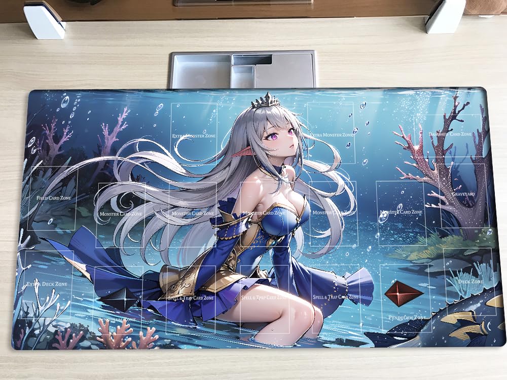 Mlikemat Tearlaments Scheiren Playmat with Zones – Free Bag