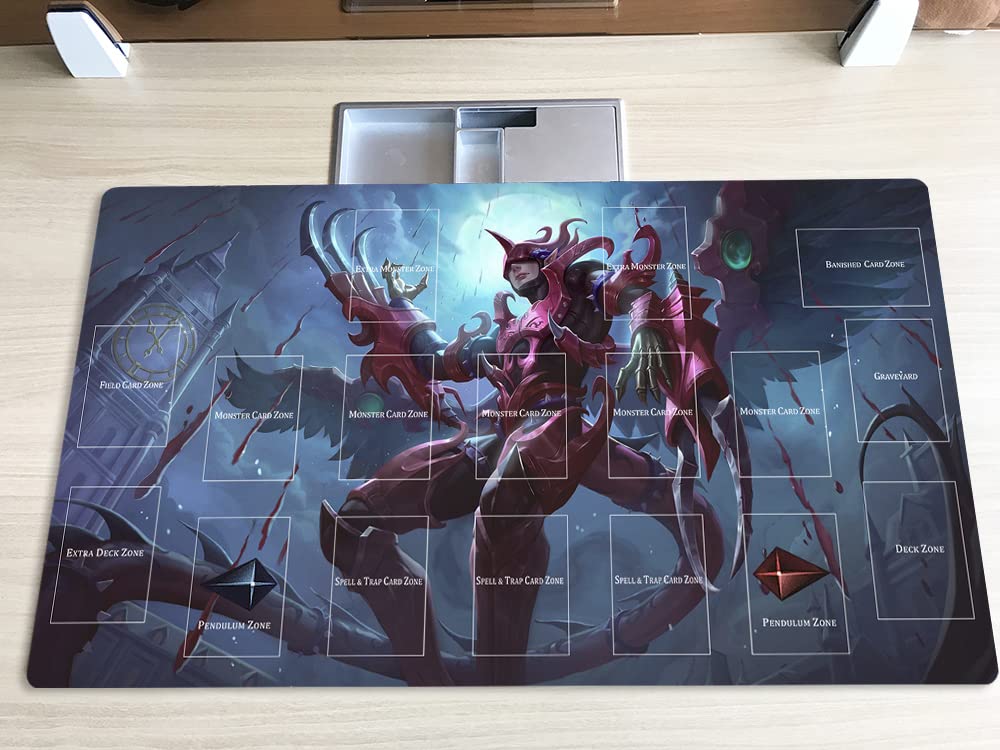 MLIKEMAT Playmat Destiny Hero Destroy Phoenix Enforcer – Zones + Free Bag (ZD039-318-A)
