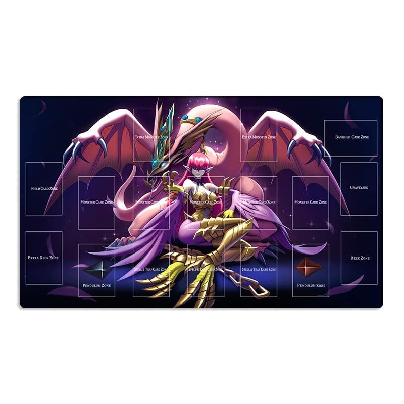 MLIKEMAT Harpie Lady & Pet Dragon Playmat with Zones and Free Bag (ZD039-409-A)
