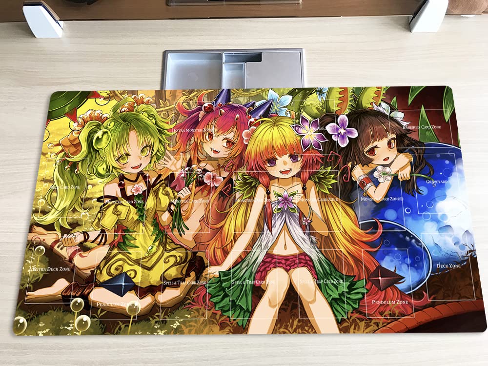 New Mlikemat Traptrix Nepenthes Playmat with Zones + Free Bag | 600x350mm