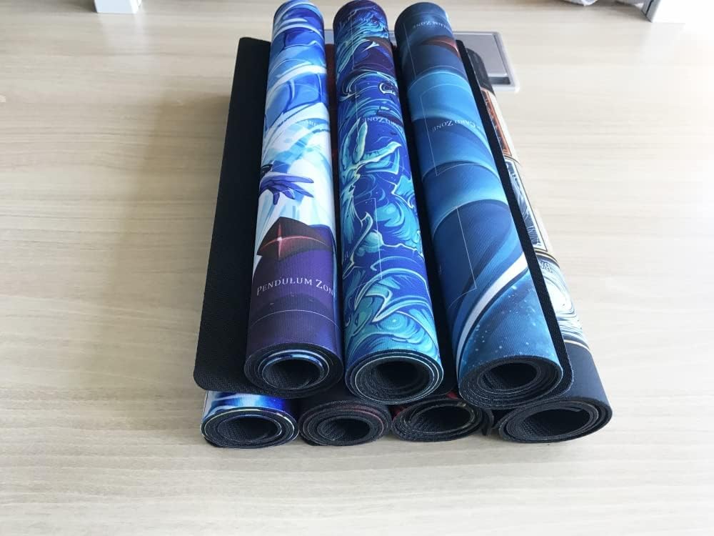 Mlikemat New Playmat Red-Eyes Black Dragon Mouse Pad for TCG/CCG - Free Bag (ZD014-411)