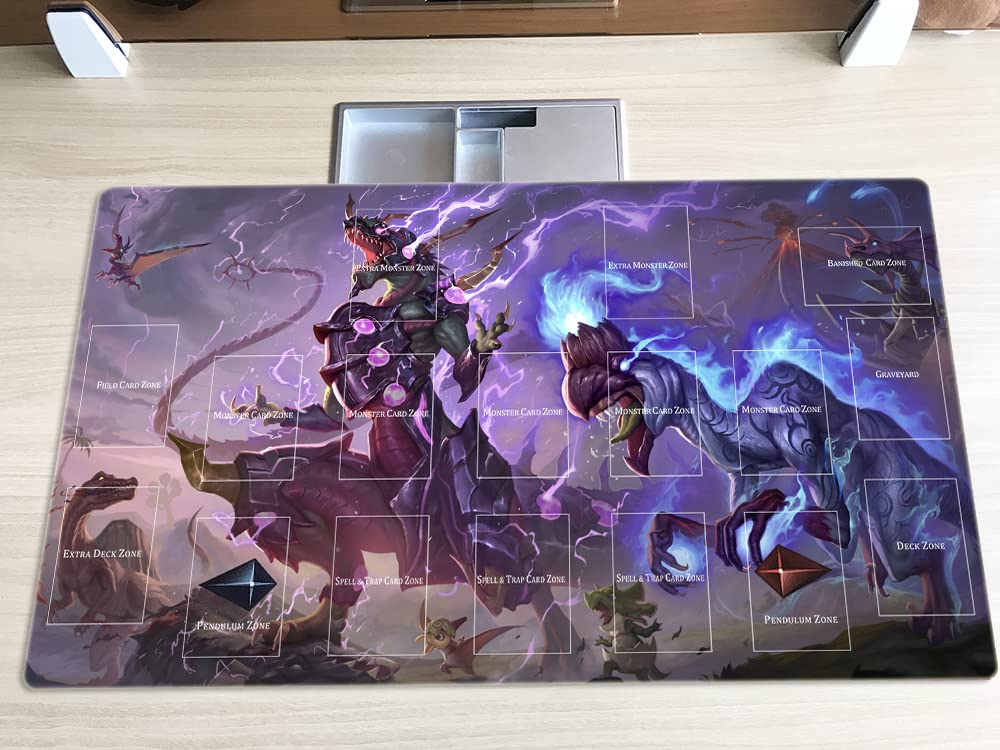 Mlikemat New Playmat Ultimate Conductor Tyranno – CCG/TCG Mat + Free Bag