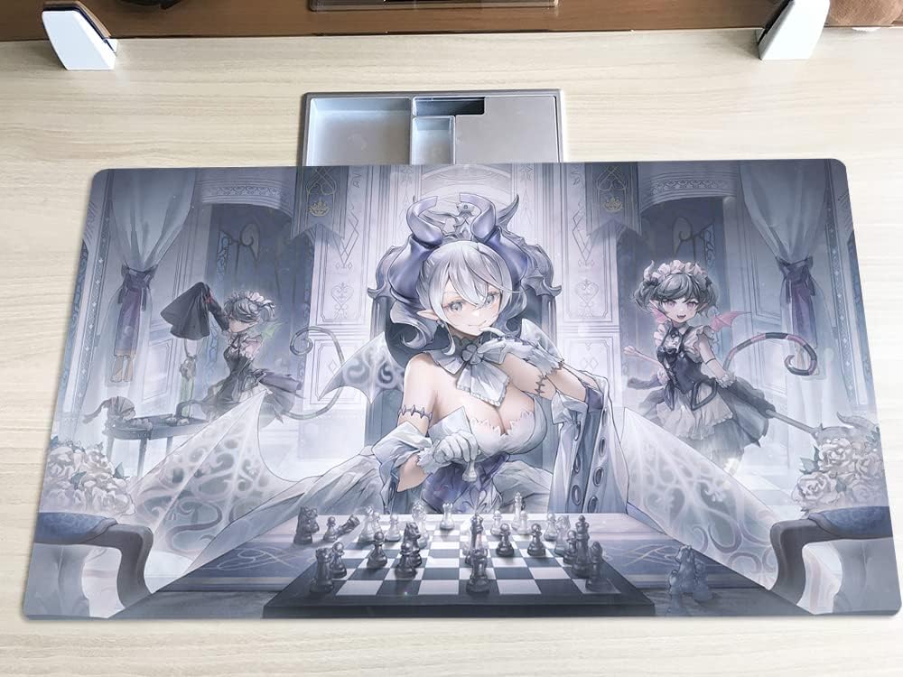 Mlikemat Labyrinth of the Silver Castle Table Playmat – TCG/CCG Surface + Free Bag | ZD039-939-K