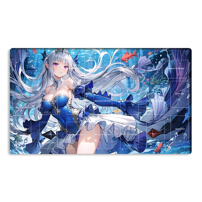 Mlikemat Tearlaments Playmat – Zones Layout, Durable Rubber+Fabric, Free Bag (ZD014-593-A)