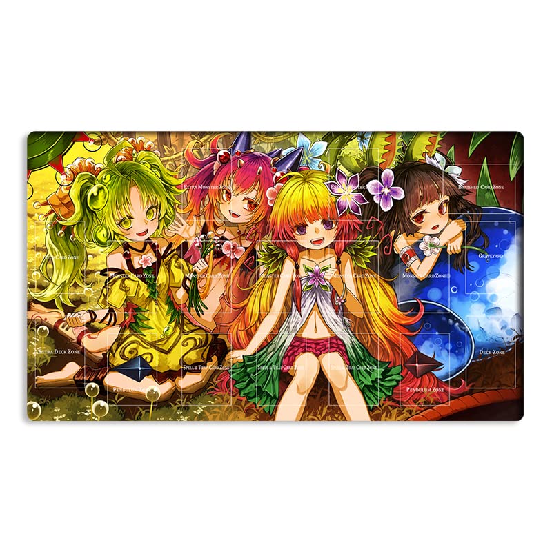 New Mlikemat Traptrix Nepenthes Playmat with Zones + Free Bag | 600x350mm