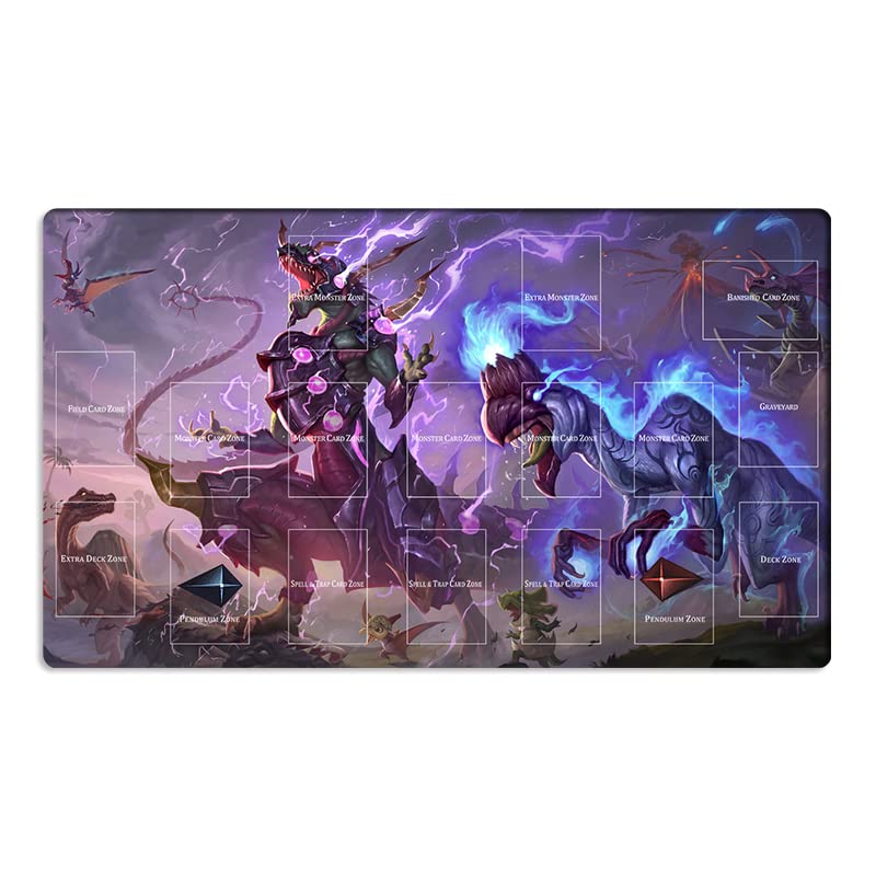 Mlikemat New Playmat Ultimate Conductor Tyranno – CCG/TCG Mat + Free Bag
