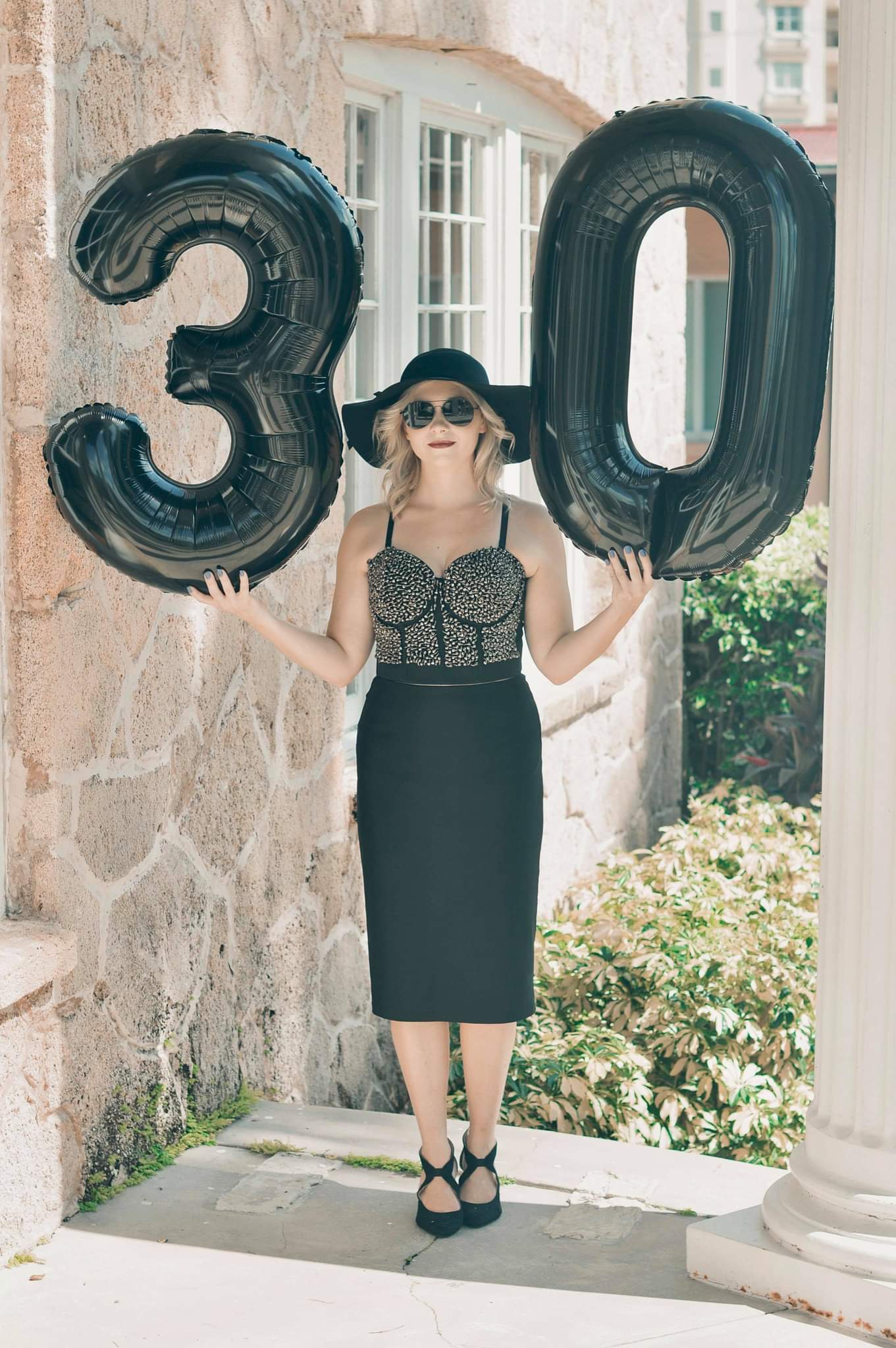 Mluchee 40-Inch Number 8 Balloon – Black Birthday & Event Balloons