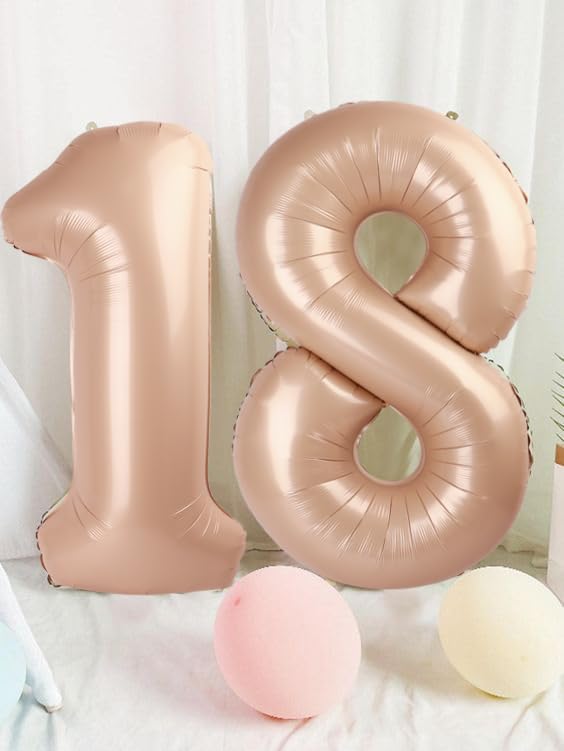 Mluchee 40 Inch Number 8 Balloon – Large Birthday & Event Decor