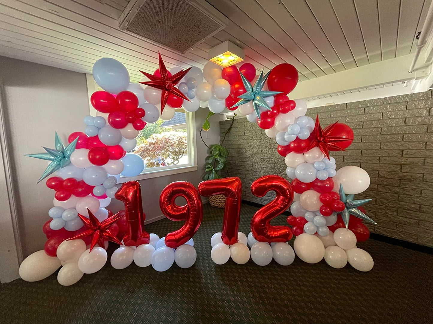 Mluchee 40-Inch Number Balloon 7 – Giant Birthday & Celebration Decor