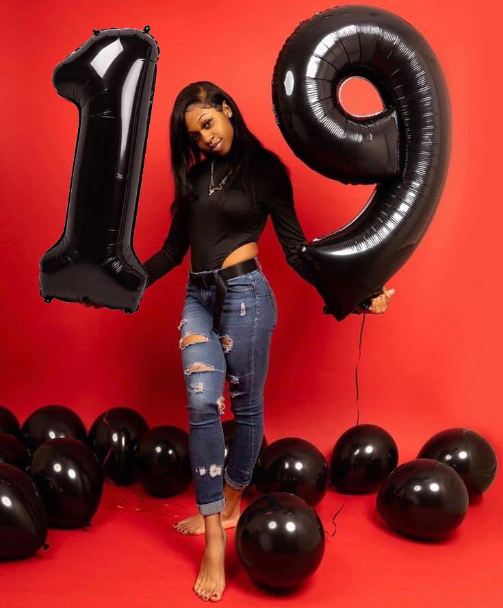 Mluchee 40-Inch Number Balloon 9 – Giant Celebration Decor for Birthdays, Engagements, Weddings