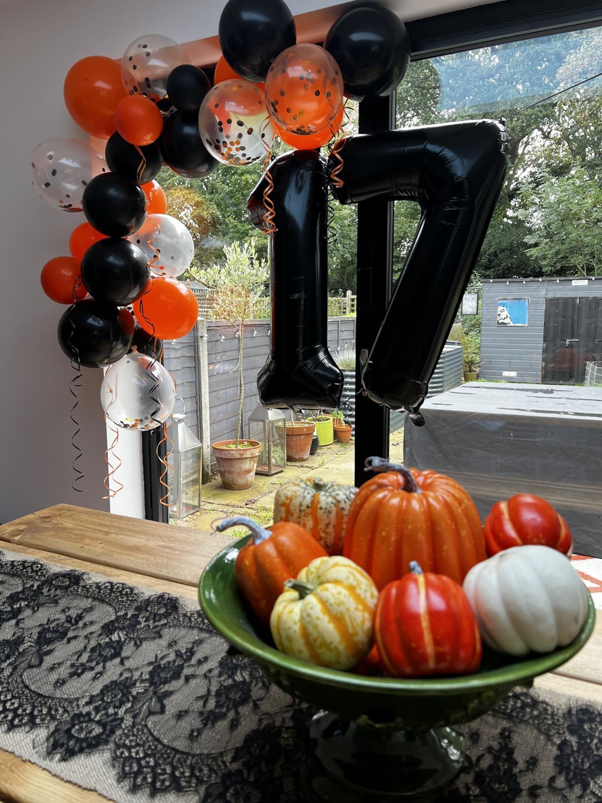 Mluchee 40-Inch Black Number Balloon – 1 Balloon for Birthday Parties & Celebrations