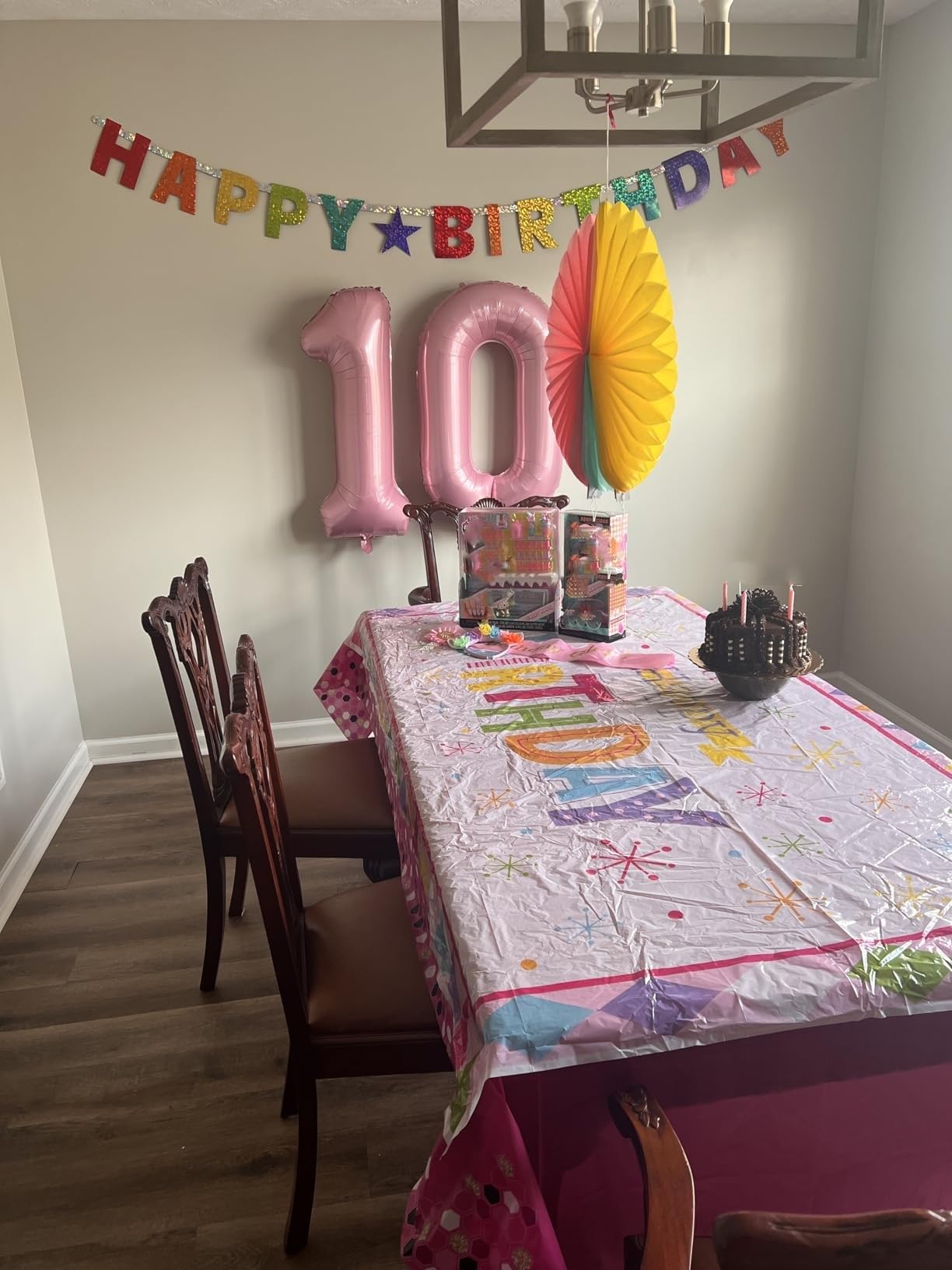 Mluchee 40-Inch Number Balloon – Pearl Pink for Birthday & Party Decor