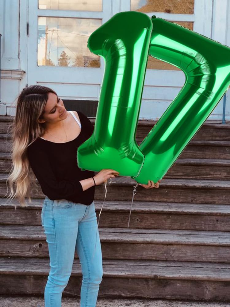 Mluchee 40-Inch Number 7 Balloon - Large 7 Birthday Decor for Engagement, Wedding, Graduation