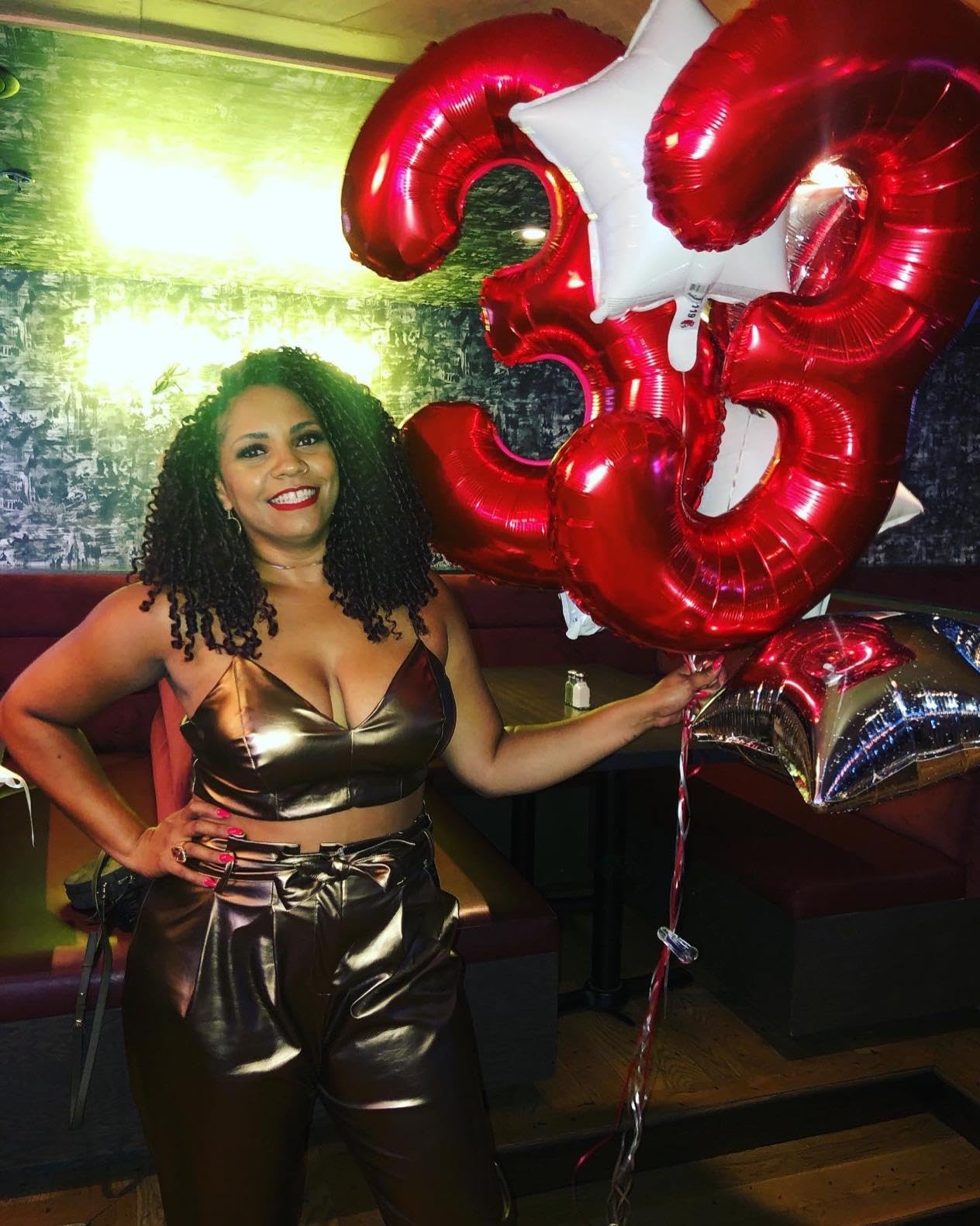 Mluchee Numbers Balloon 40inch Red – Large Birthday & Party Decor