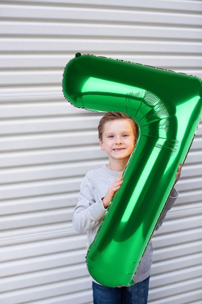Mluchee 40-Inch Dark Green Number 9 Balloon | Giant Birthday & Event Decor
