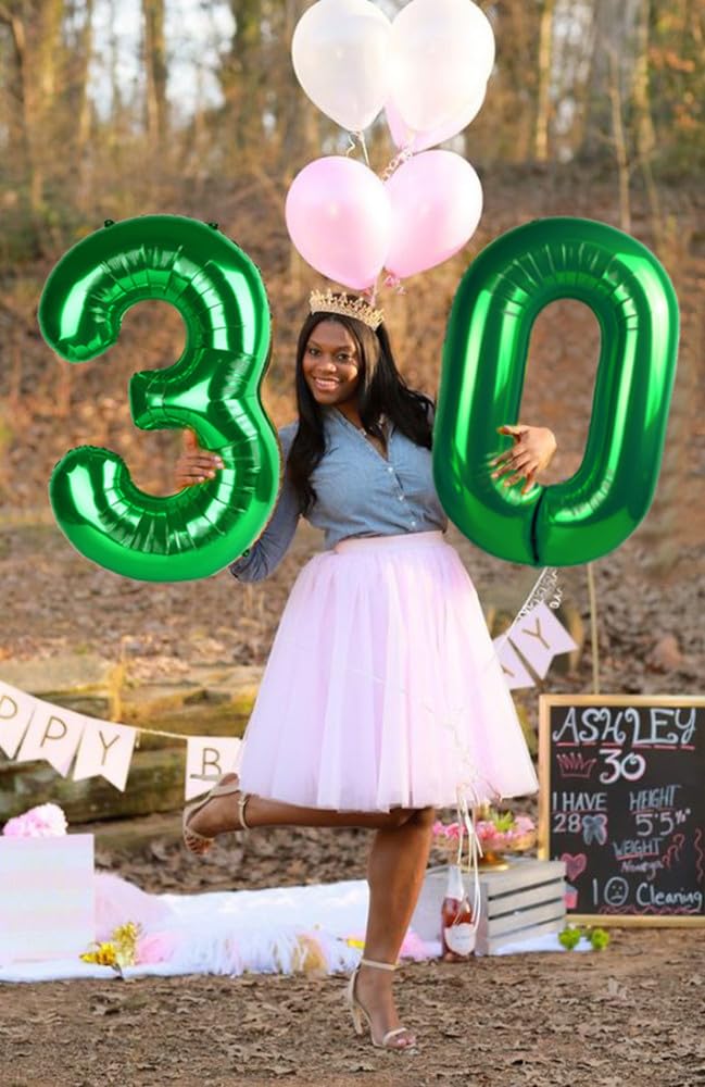 Mluchee 40-Inch Number 7 Balloon - Large 7 Birthday Decor for Engagement, Wedding, Graduation