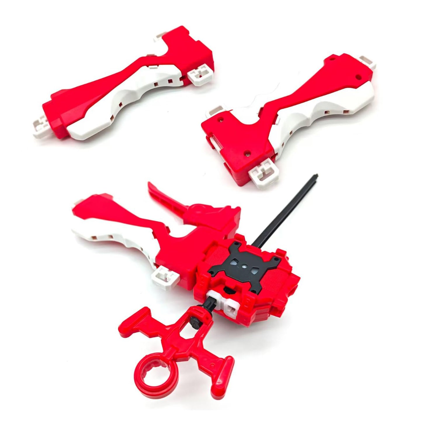 mlywd Gyro Battle Burst Top Set – 12 Spinning Tops + 3 Two-Way Launchers for Kids 6+