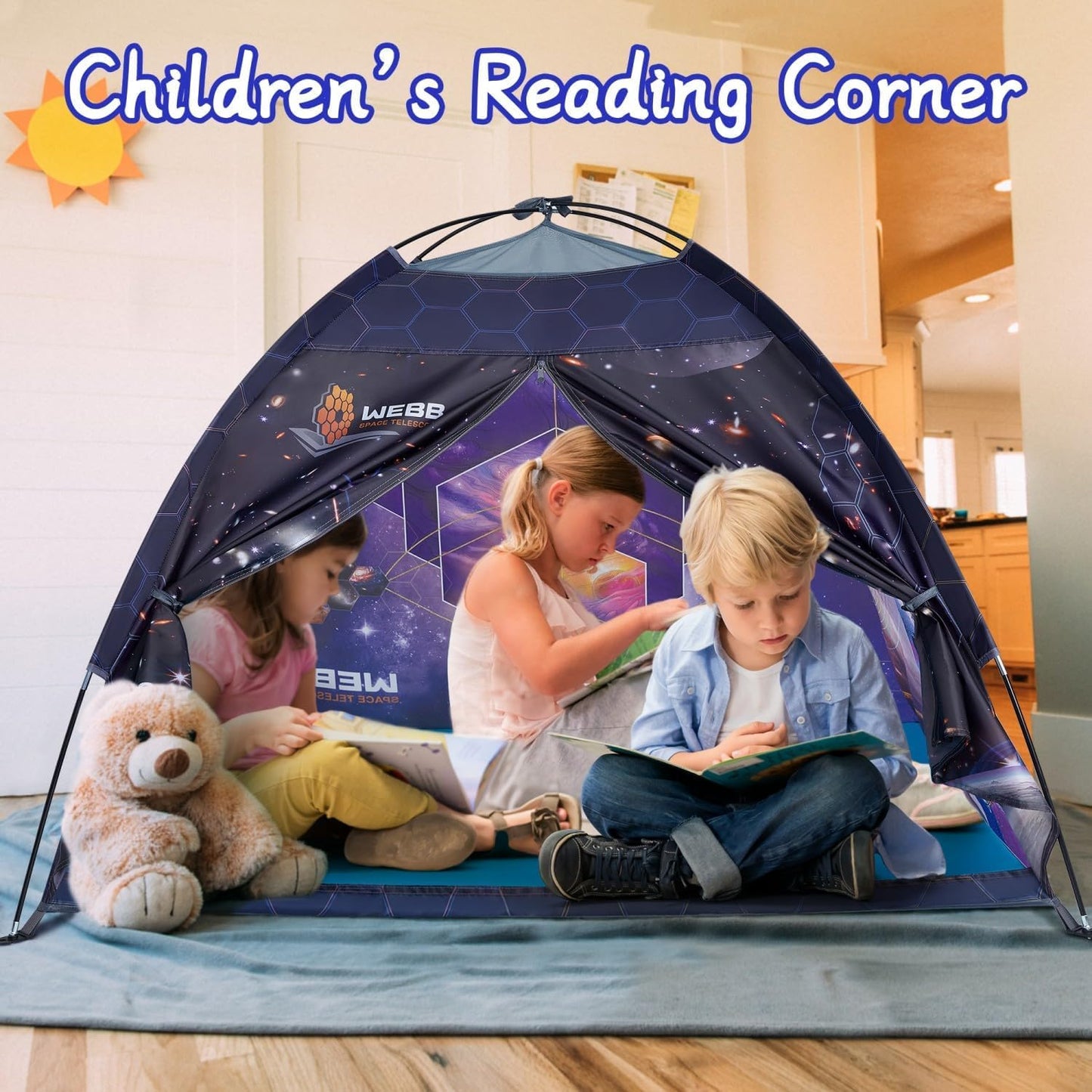 Mnagant James Webb Space Telescope Kids Play Tent — Indoor/Outdoor 61x61x45 in