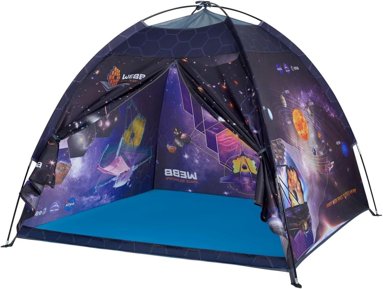 Mnagant James Webb Space Telescope Kids Play Tent — Indoor/Outdoor 61x61x45 in