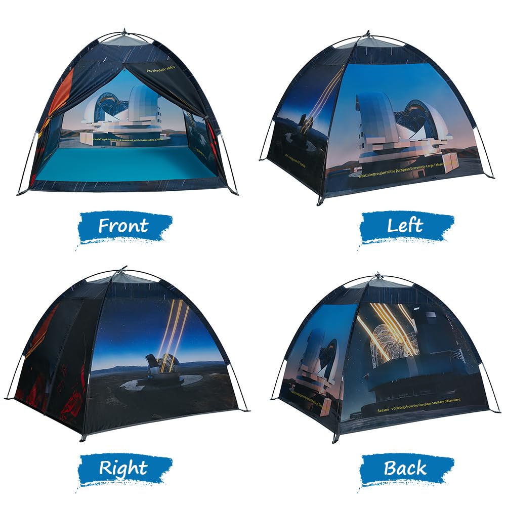 Mnagant Magnetic Kids Play Tent – 61x61x45 Observatory Space Dome