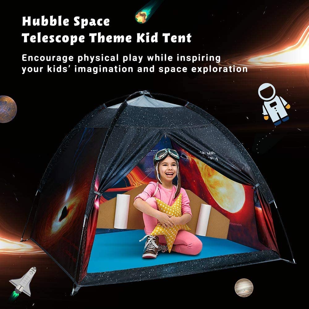 Mnagant Black Hole Play Tent – Space World Dome for Indoor/Outdoor Imaginative Play (47 x 47 x 43 in)