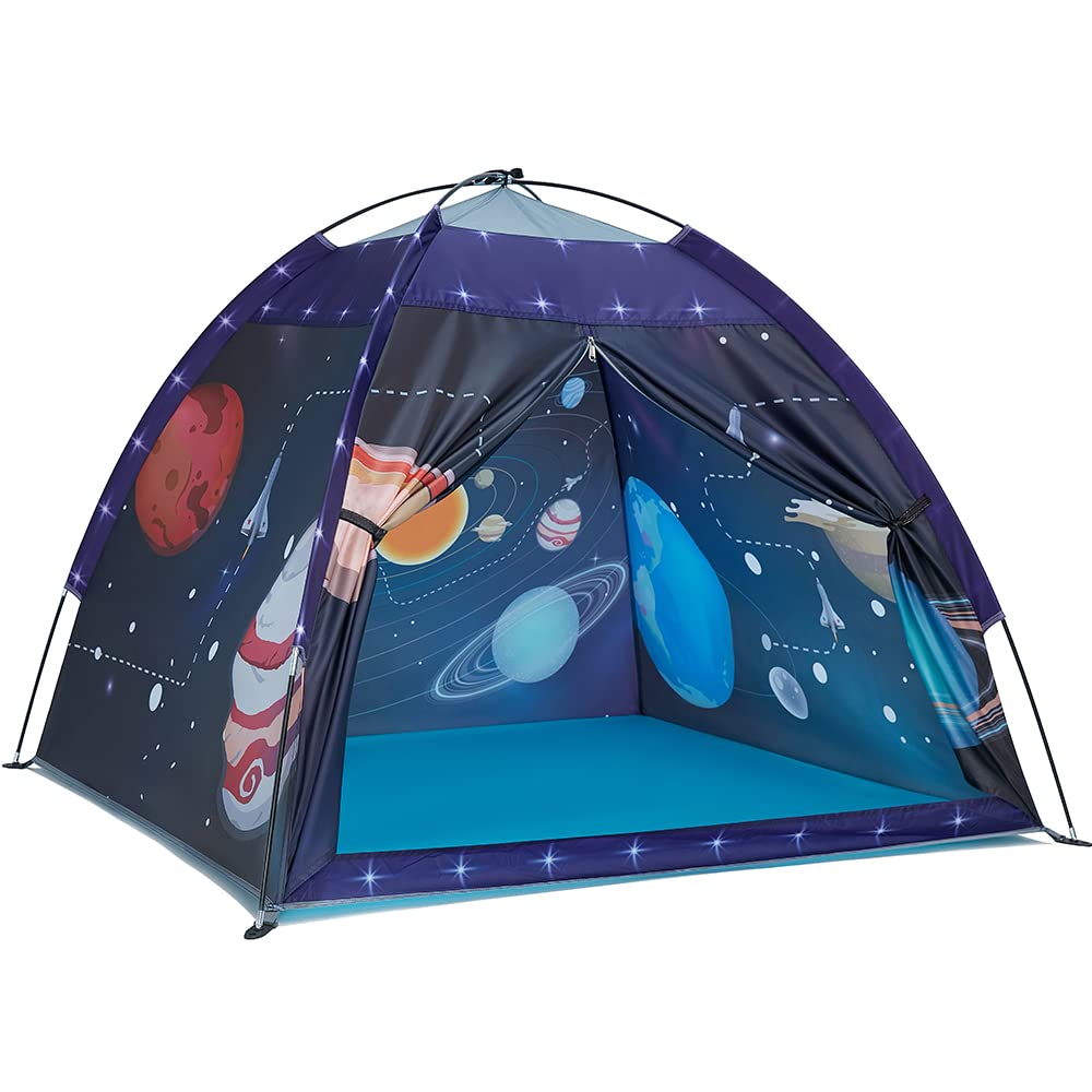 Mnagant Space World Play Tent – Galaxy Dome for Indoor/Outdoor Kids Play | 47 x 47 x 43 inches