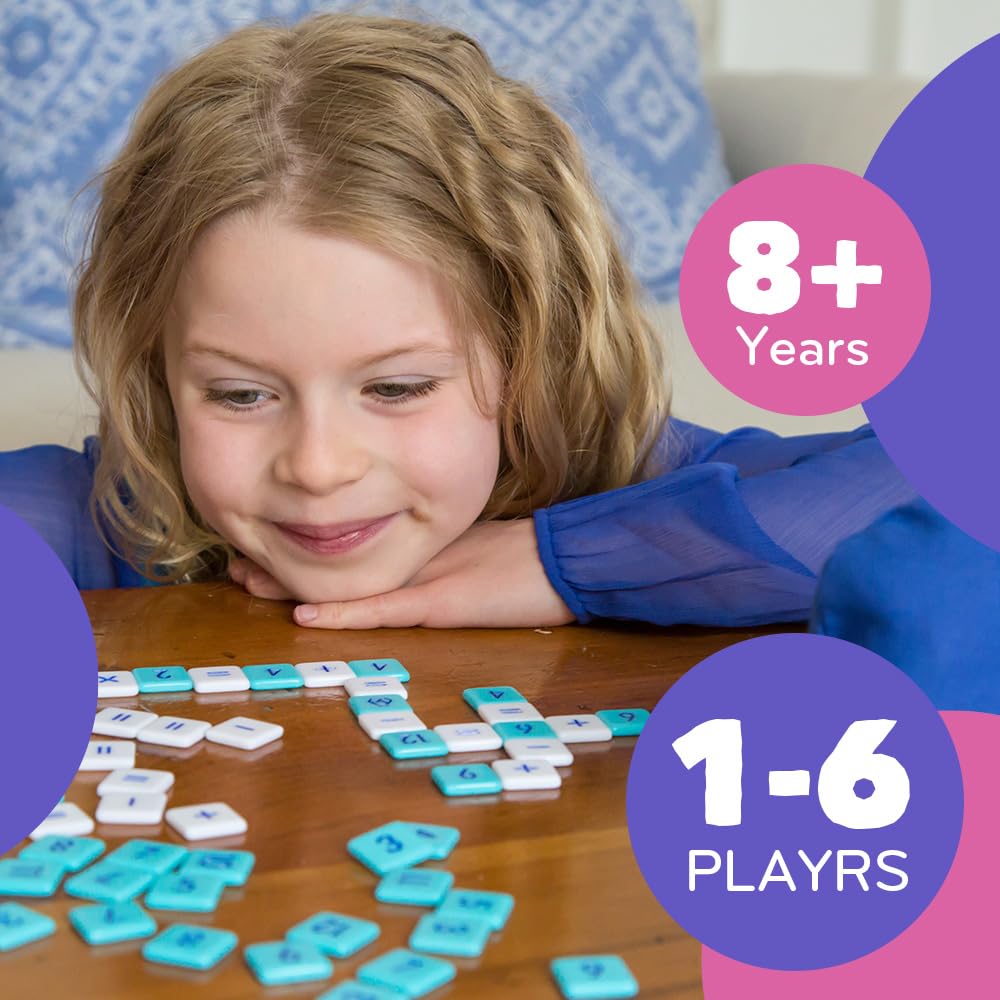 MÖBI Mobi Educational Math Game – Add Subtract Multiply & Divide in a Crossword Grid (Ages 8+)