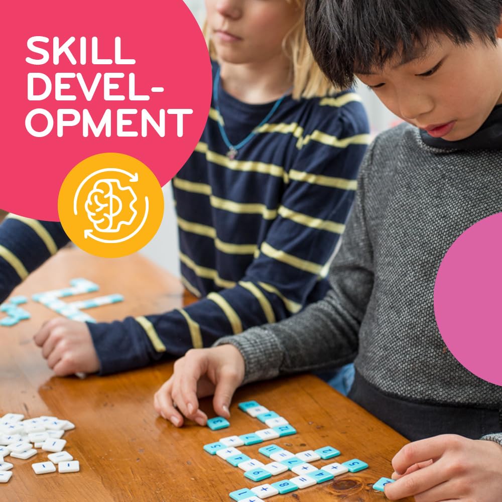 MÖBI Mobi Educational Math Game – Add Subtract Multiply & Divide in a Crossword Grid (Ages 8+)