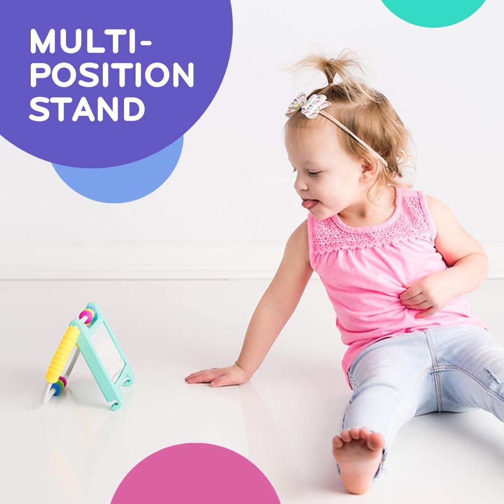 MÖBI Mobi Peeka Activity Toy – Tummy Time Mirror for Babies | Food-Grade Silicone, BPA & Phthalate Free