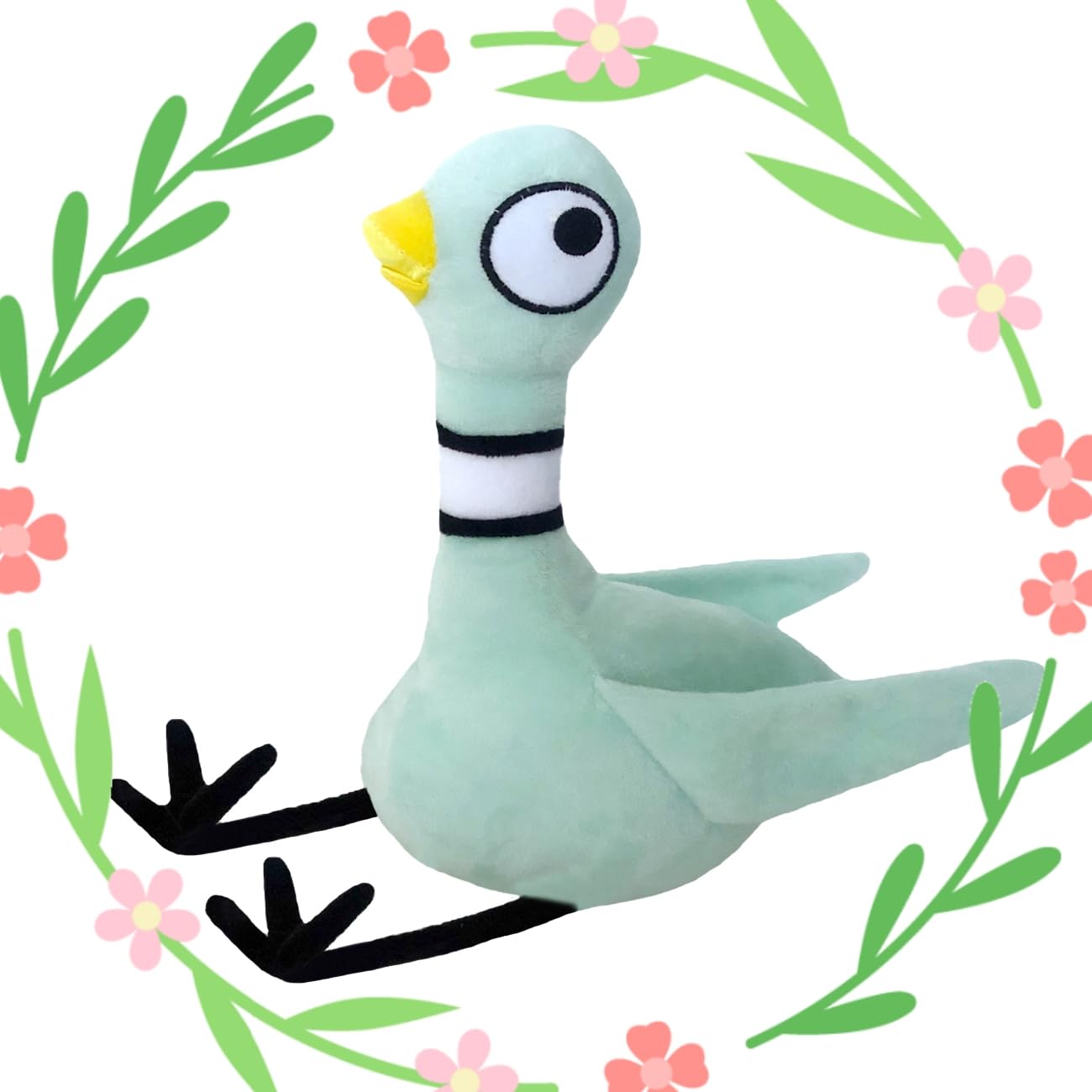 MOCHUJOM Pigeon Plush Toy 12-Inch — Inspired by Don't Let The Pigeon Drive The Bus