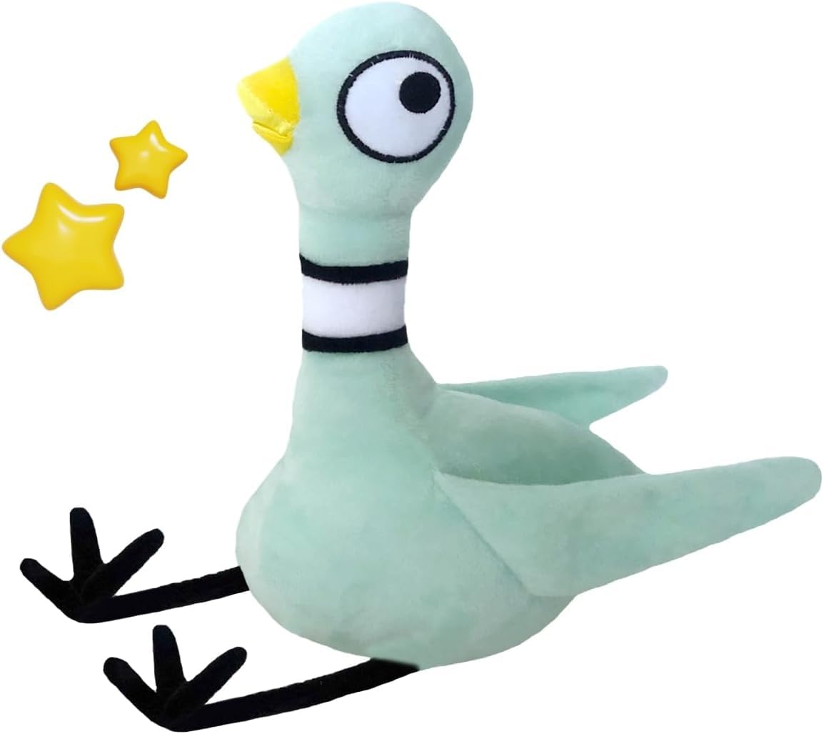 MOCHUJOM Pigeon Plush Toy 12-Inch — Inspired by Don't Let The Pigeon Drive The Bus