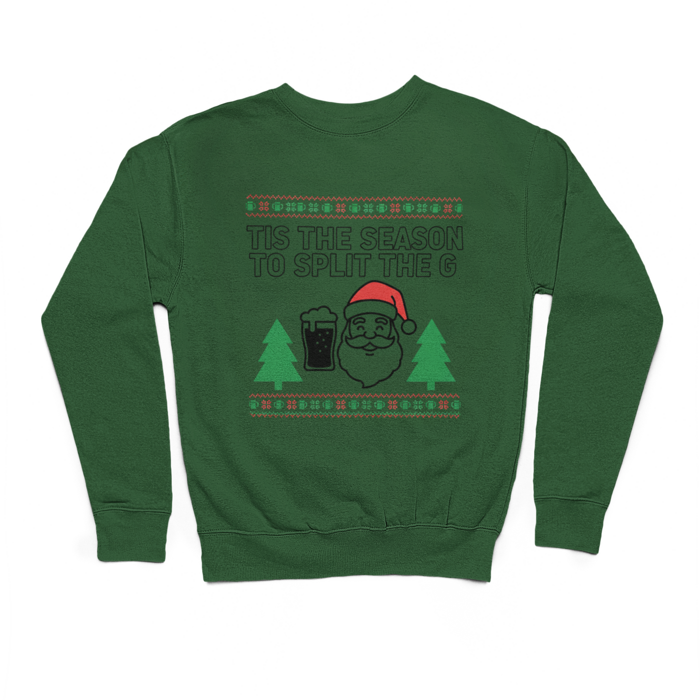 Tis The Season To Split The G Sweater