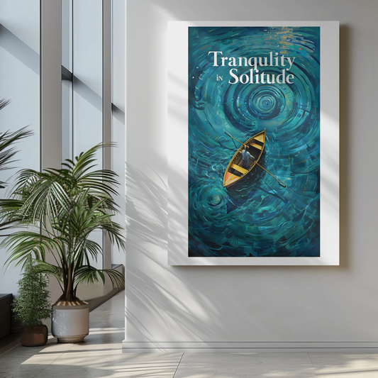 Boat Wall Art – Surreal Ocean Poster