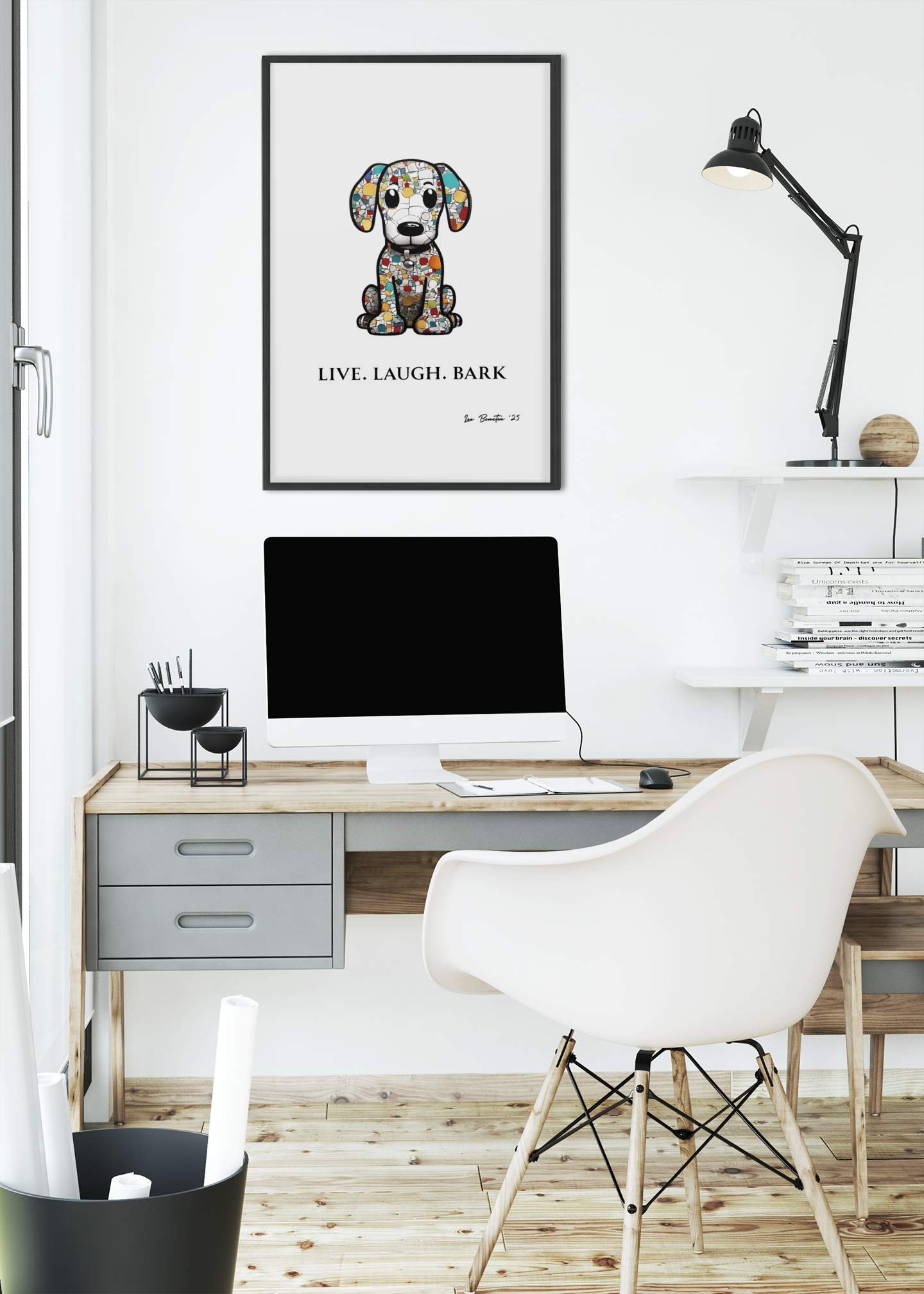 Dog Wall Art  - Live Laugh Bark