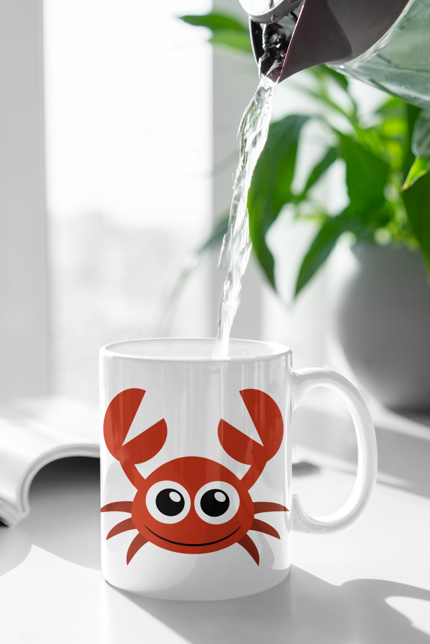 Adorable Shark Sea Animal Personalised Your Name Gift Mug