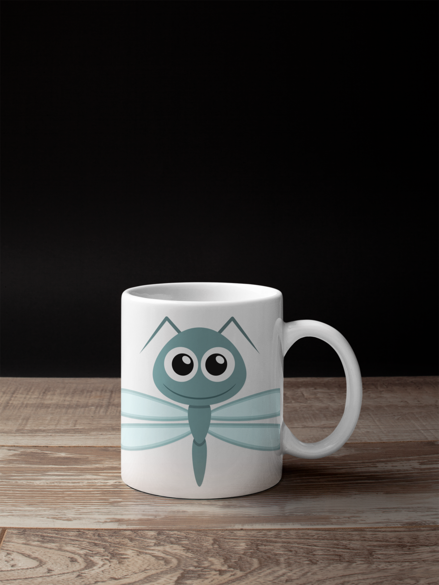 Adorable Dragonfly Insect Personalised Your Name Gift Mug