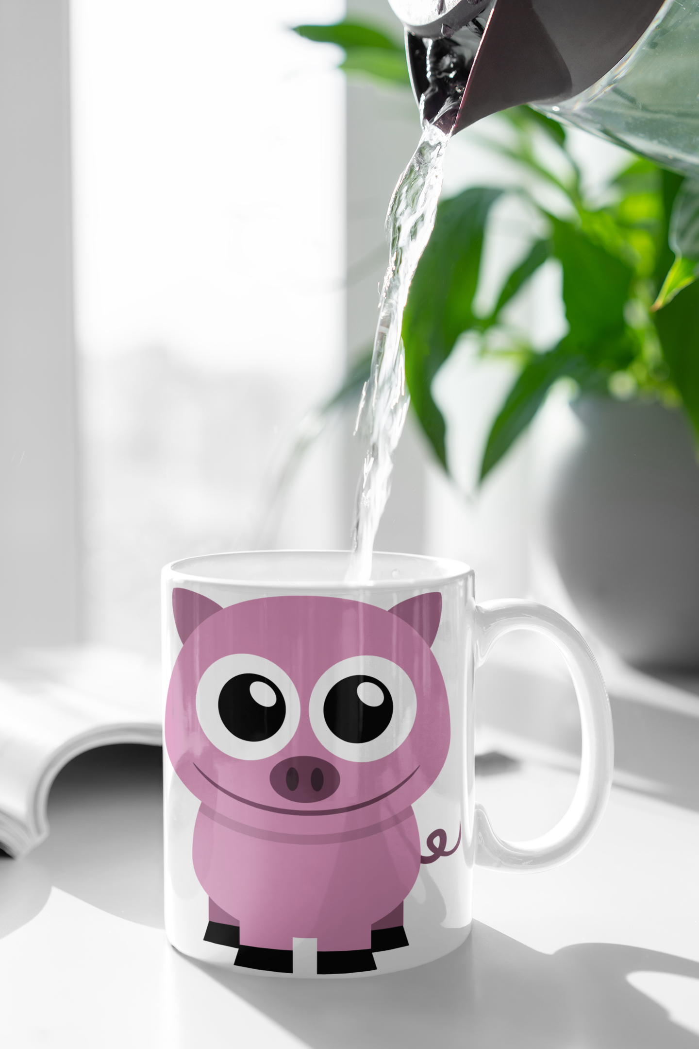 Adorable Duck Personalised Your Name Gift Mug