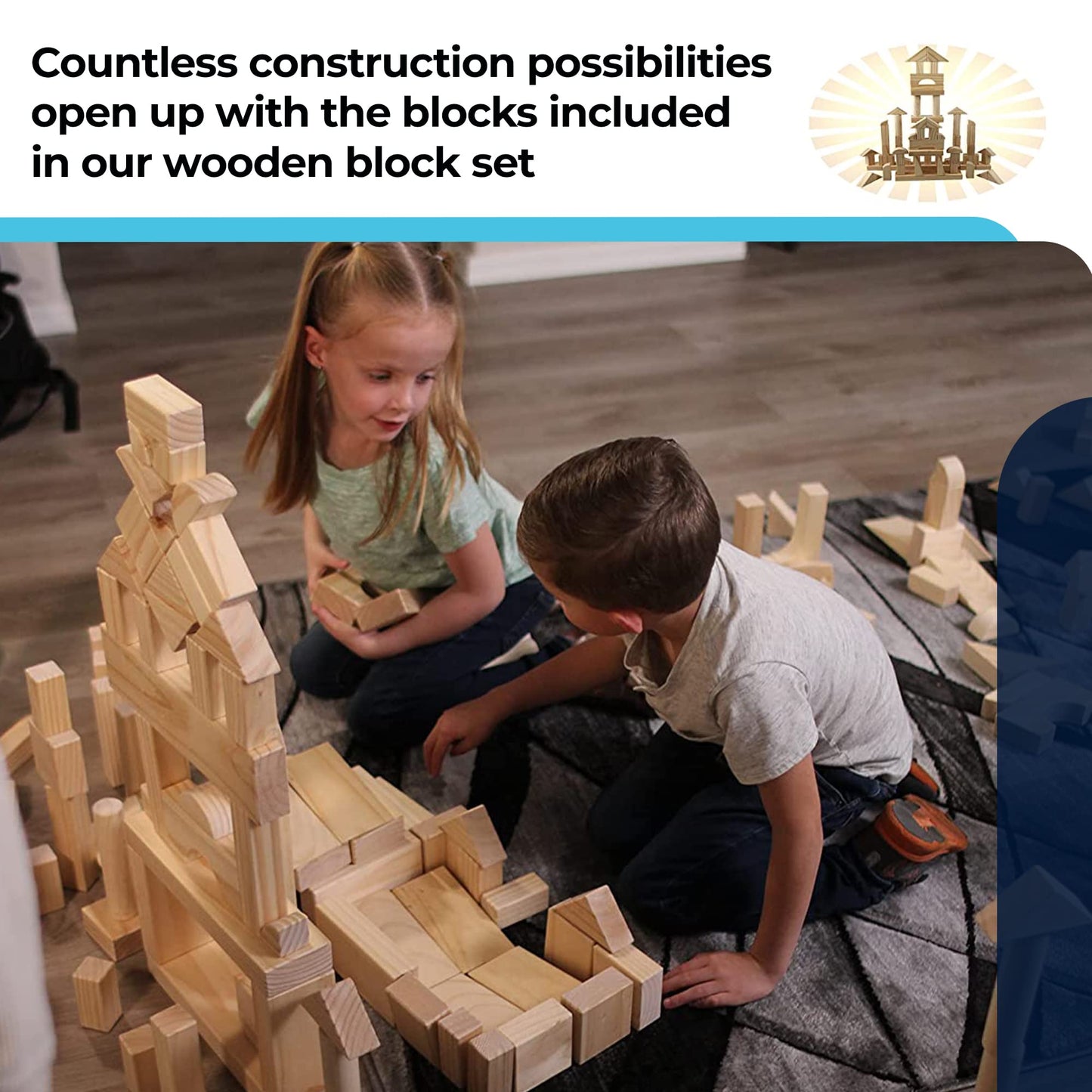 MOD Complete Standard Unit Building Blocks – 64 Pcs with Storage Tray