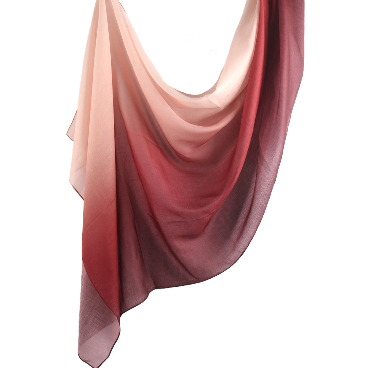 Modal Thin Gradient Scarf for Summer