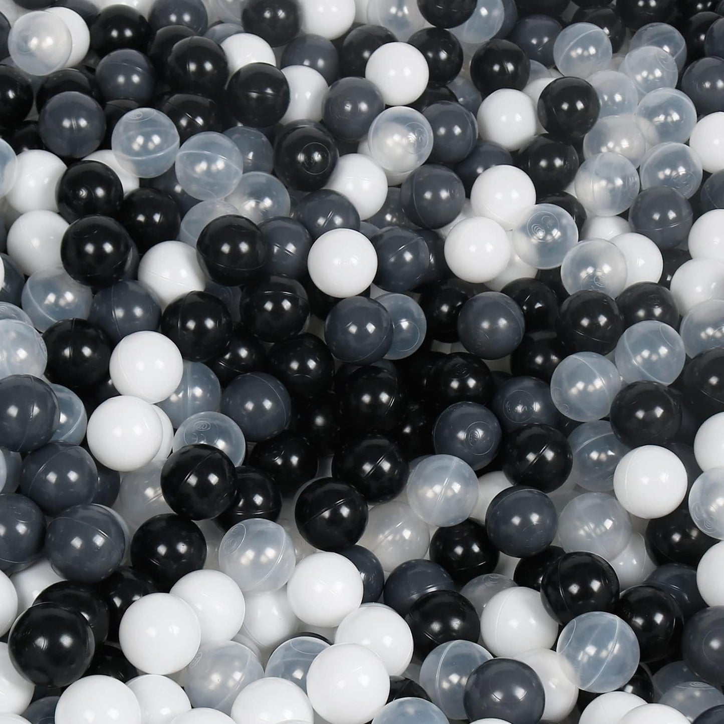 MODEREVE 100 Pack Ball Set – Colorful Ball Pit Balls for Ball Pits, Tents & Playhouses