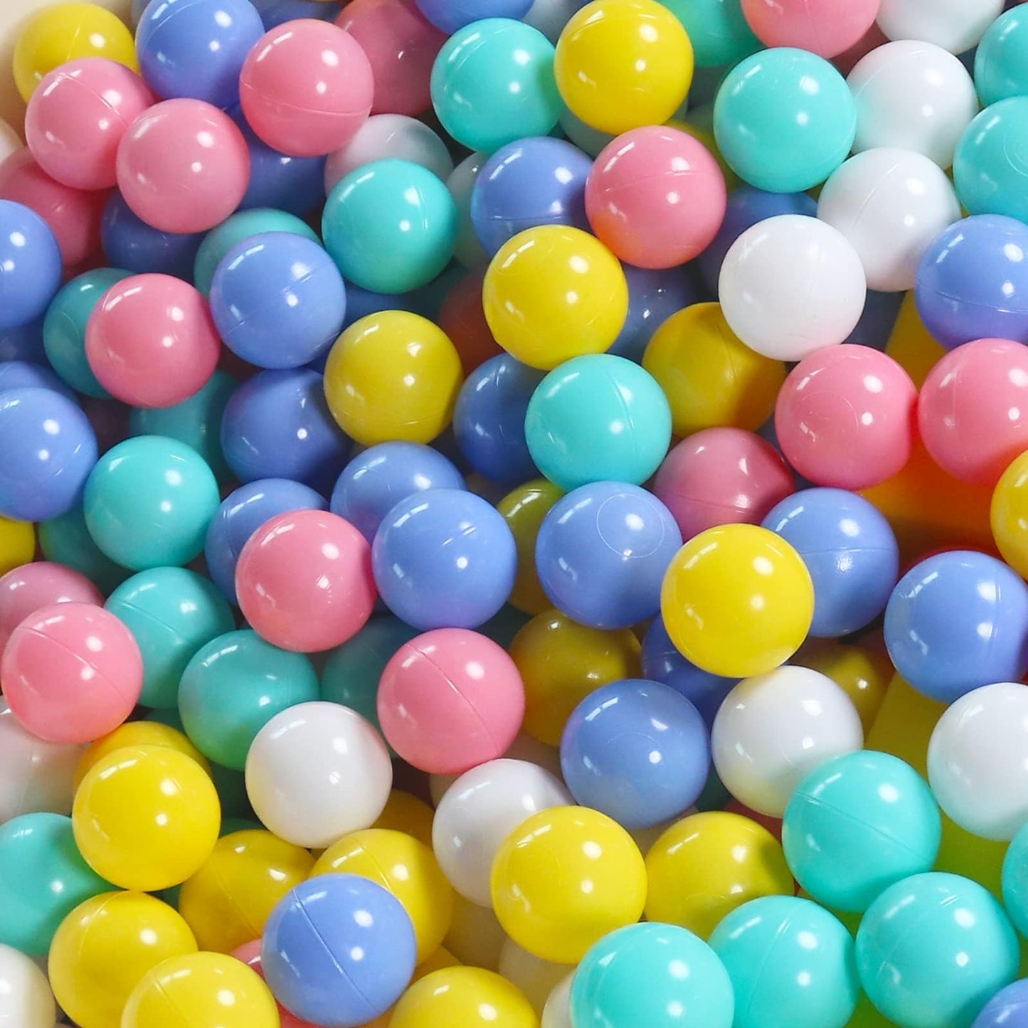 MODEREVE Ball Pit Balls 100-Pack – 2.17-inch, Crush-Proof & Non-Toxic