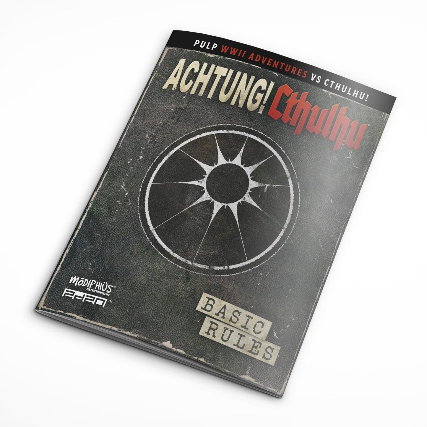 Modiphius Achtung! Cthulhu Starter Set – 2d20 RPG Boxed Set with Maps, Dice, and Pre-Generated Characters