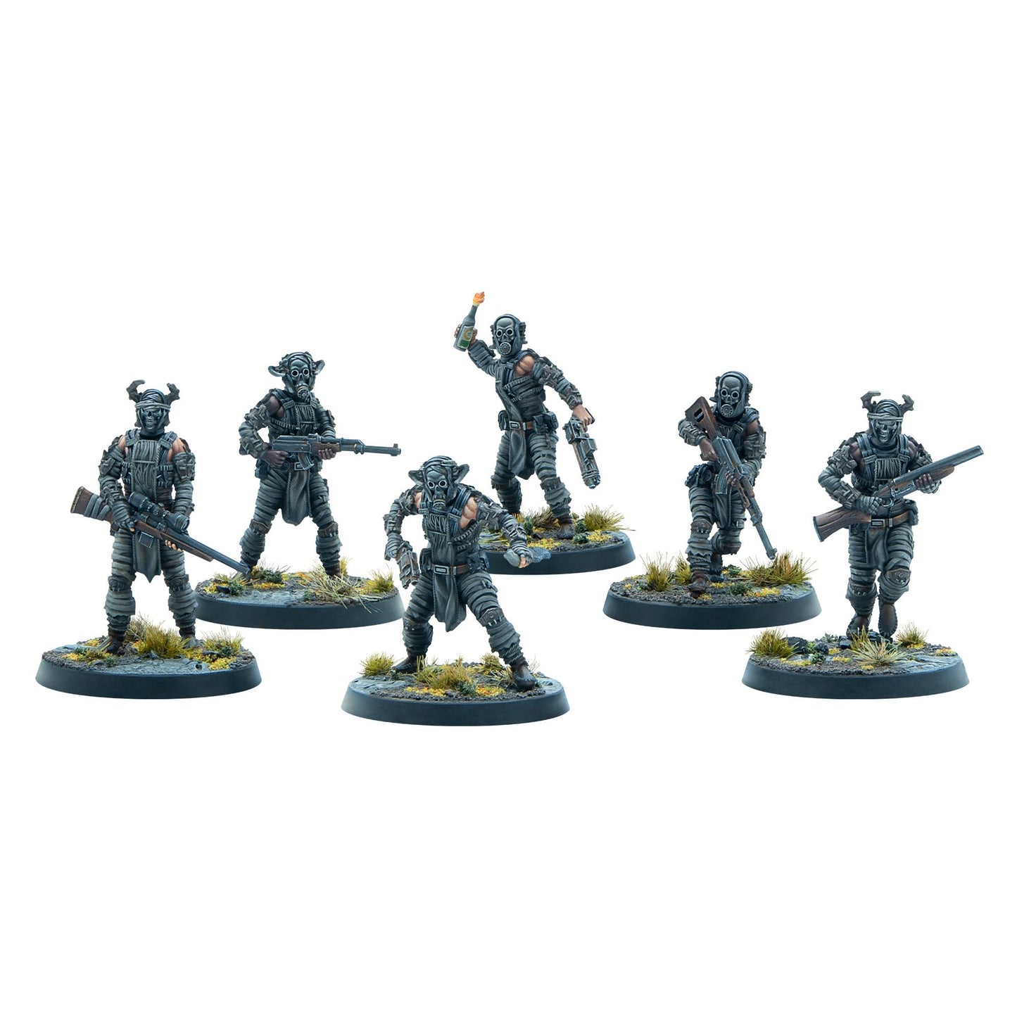 Modiphius Fallout Cult of the Mothman: Follower – 6 Unpainted Miniatures (Appalachia Wave)